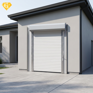 Aluminum Security Door OEM Customized Size Windproof Fire Prevention