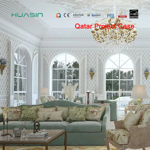 USA Qatar Standard Customized Inward Opening Aluminum Clad Wood Windows Doors