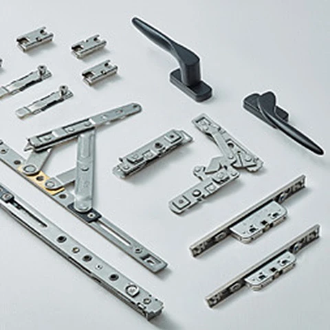 Custom Bent European Multi-Point Locking Hardware