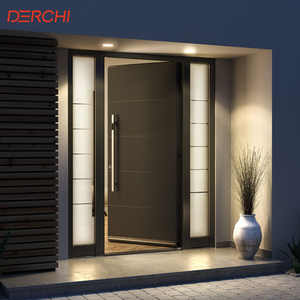 Smart Aluminum Entry Door Keyless Access Exterior Security Door