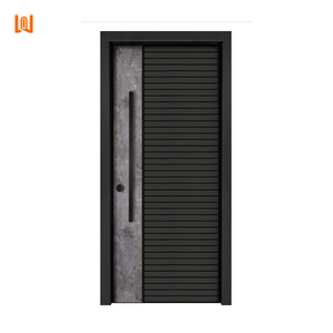 Anti-corrosion Main Gate Pivot Single Door Aluminum Front Entry Door