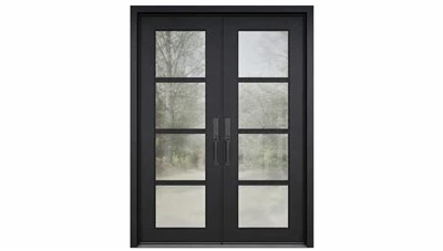 Aluminum French door