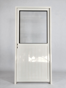 CE Certified Aluminum Alloy Bathroom Swing Door Anti-Corrosion and Waterproof with Frame for Interior Use