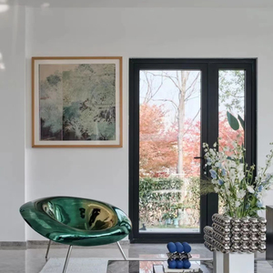 Low E Glass Energy Efficient Exterior Aluminum Swing Door