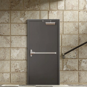 Commercial Security Explosion Fireproof Cast Aluminum Steel Door