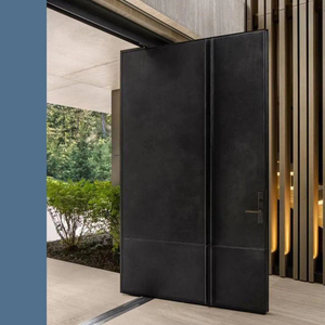 Customized High Quality Pivot Door Aluminum Pivot Door Luxurious Entry Stainless Steel Doors with Factory Price